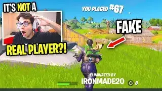 I died and spectated REAL Chapter 2 BOTS and was SHOCKED... (Fortnite Season 11)
