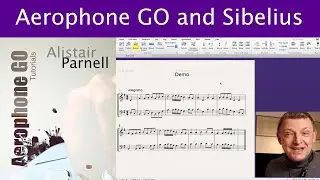 Using the Roland Aerophone GO with Sibelius notation software