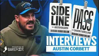 Sideline Pass Interviews: Austin Corbett | Carolina Panthers
