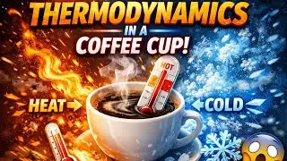 Thermodynamics explained || Thermodynamics in a coffee cup easily explained 
