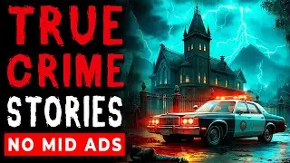 3+ Hours of TRUE Crime Stories for Sleep 💤 | Black Screen with Rain Sound | Vol. 1