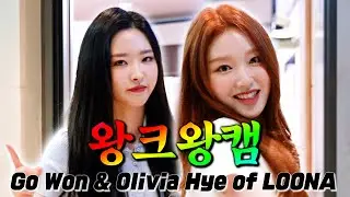 (ENG) [4K] 왕뒤집으니까 왕크게 보는 💗왕크왕캠💗 이달의 소녀(LOONA) 고원🦋 (Feat. 올리비아 혜🐺)
