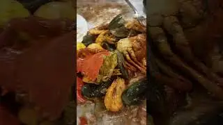 seafood buffet in the Philippines.  #buffet #seafood #Philippines #food