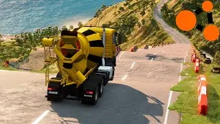 Cars vs. Wavy Roads &ndash; Crazy Crashes! 🚗💥#02 | BeamNG.Drive | #WreckX