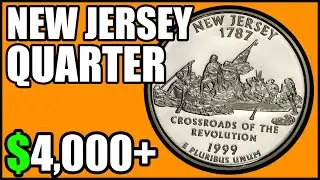1999 New Jersey Quarters Worth Money - How Much Is It Worth and Why, Errors, Varieties, and History