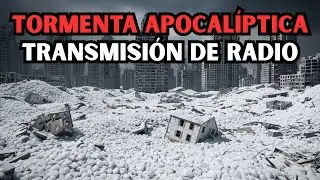 Est&aacute;s escuchando la radio durante el apocalipsis de la TORMENTA DE GRANIZO
