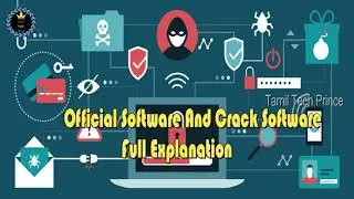 official software vs crack software comparison video in Tamil || Tamil || Tamil Tech Prince