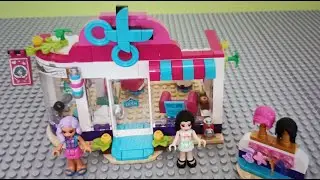 Lego Friends 41391 Hairdressing Salon by Heartlake City, Unboxing and Speed build. Stop Motion