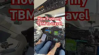How I use my TBM to travel.  #aviation #tbm #tbm940 #tbm960 #aviationlife #aviationdaily #pilot