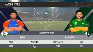 Pakistan vs India T20 Tri Series 2025 2 innings amazing game rc swipe 