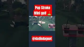Pop stroke mini golf, bar and playground #parenting #thingstodowithkids #summer