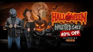 40% OFF Biggest Halloween Sale Ever - Shop Now #danielsmart #motorcyclegear #biker #halloweensale