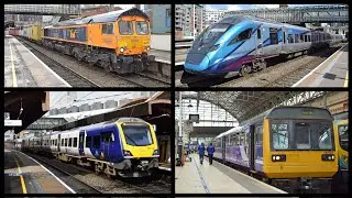 Trains In Manchester With Class142s, 195's, 331's, 397s &  Much More [HD]
