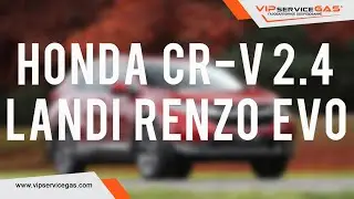 Газ на Honda CR-V 2.4 Earthdreams. Гбо на Хонда ЦРВ с распределенным впрыском. Landi Renzo Evo.