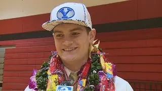 Kahuku's Ethan Erickson will return home after signing with BYU