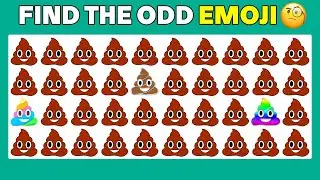 اوجد الايموجي المختلف فقط في 20 ثانية ⏰ || مستوى صعب جدا 🤓⁉️ || Find the ODD emoji 🥵 #2