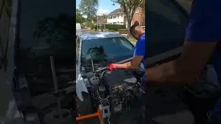 CHECK THIS BUILD OUT ON YOUTUBE  @SeriousSalvage #carrepair #golflife #mk7 #diymechanic #car