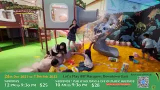 Jurassic Dinosaur &ndash; Adventure Park Interactive Indoor Playground @ SG | 4 Dec 2021 - 13 Feb 2022