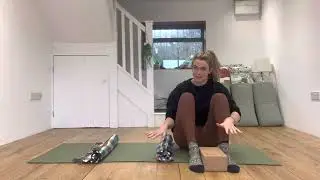 Hooklying Knee Pillow Squeezes (with/without Towels) | Posture Ellie