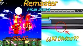 El SSJG y su mec&aacute;nica Secreta DBZ Final Stand Remaster