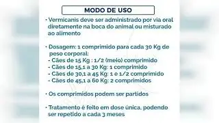 Review: Verm&iacute;fugo Vermicanis Azul Pet Para C&atilde;es 30-60kg 2 Comprimidos Sabor Carne