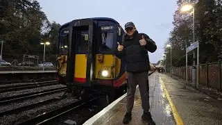 The Last Class 455s passing Chertsey (1983 -2025) 