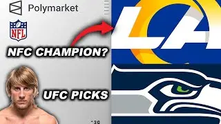 &iexcl;Todas las predicciones de la NFL y la UFC de Polymarket! (&iexcl;Tuvimos un r&eacute;cord de 8-1 la semana pa...