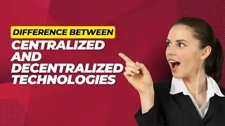 What are Centralized and Decentralized technologies | #tech #technology #what #centralized |