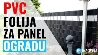 PVC Folija Za Panel Ogradu | Fence Cover Strip