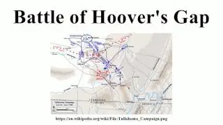 Battle of Hoover's Gap