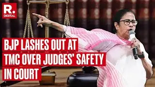 BJP Lashes Out At Mamata Banerjee's TMC Over Safety Of Judges In Court