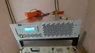 Probando equipo transmisor fm, Bravo audio.