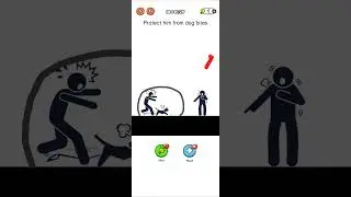 Draw 2 save🧐🧐 the man game#save#short#gameplay