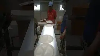 paper plates quality checking in light system and rejected plate in side  यहां पर सभी पाकर के प्लेट