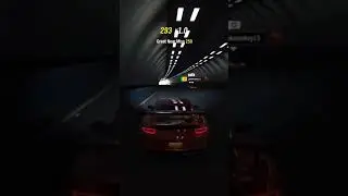 Porsche GT3 RS into Tunnel Forza horizon 4