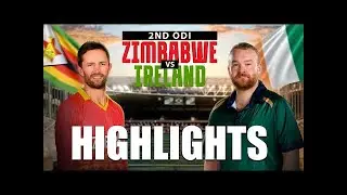 Zimbabwe vs Ireland | 2nd ODI | Full Match Highlights | tapmad