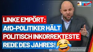AfD-Politiker h&auml;lt politisch inkorrekteste Rede des Jahres! - Markus Frohnmaier - AfD-Fraktion im BT
