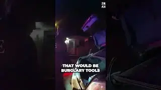 DUI SUSPECT CAUGHT With Firearms And Burglary Tools #shorts #police