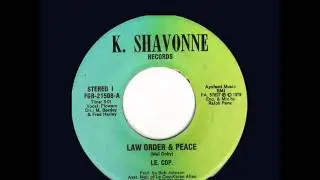 Le Cop - Law Order & Peace - 1979