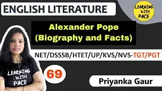 E:- 69 | Биография и факты об Александре Поупе | Эпоха Августа | История английской литературы