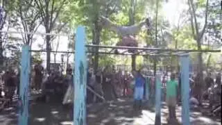 Jordan Rollins Wins First Place Street Workout World Cup NYC 2013