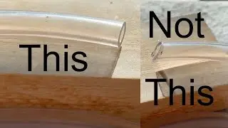 How to cut perfectly square end on plastic, rubber, silicone tubing