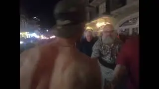 Owen Flips Over People In New Orleans