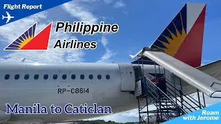 PHILIPPINE AIRLINES 🇵🇭 A320 ECONOMY CLASS | Flight Review | Manila to Caticlan (Boracay)