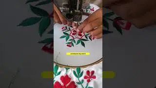 Beautiful & Easy Embroidery | Unique Stitch Design #shorts #embroidery #beautiful| Rizwan Ali Tv