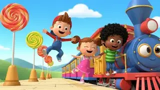 Train Choo Choo Song 🚂🎵 | Fun Kids Song | Sing-Along Nursery Rhyme