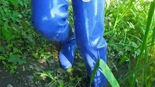 super long blue RANDA
