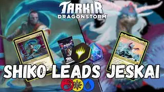Shiko Leads, Brushmaster MVP Wins &ndash; Jeskai🔥☀️💧Another Trophy🏆 7 wins in Quick Draft!