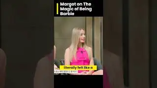 Margot Robbie on the Magic of Being Barbie #barbie #margotrobbie #ryangosling #nicola #barbiemovie