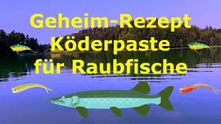 Köderpaste mein geheimes Rezept ich lüfte mein Geheimnis für Euch ..🤫